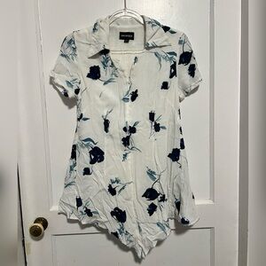 Orchidee Floral Romper Size 6